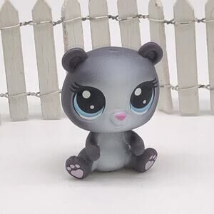 AILA ROCKINGHAM PANDA BEAR #110 - Authentic Littlest Pet Shop - Hasbro LPS